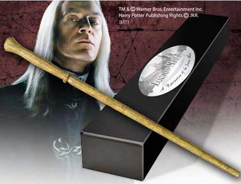 Produktbild Noble Collection Harry Potter Zauberstab Lucius Malfoy (Charakter-Edition)