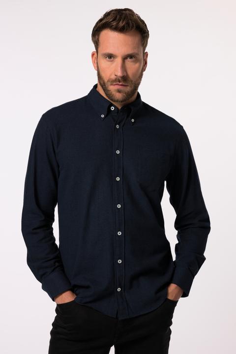Produktbild JP1880 JP 1880 Flanellhemd, Langarm, Buttondown-Kragen, Modern Fit (8XL)