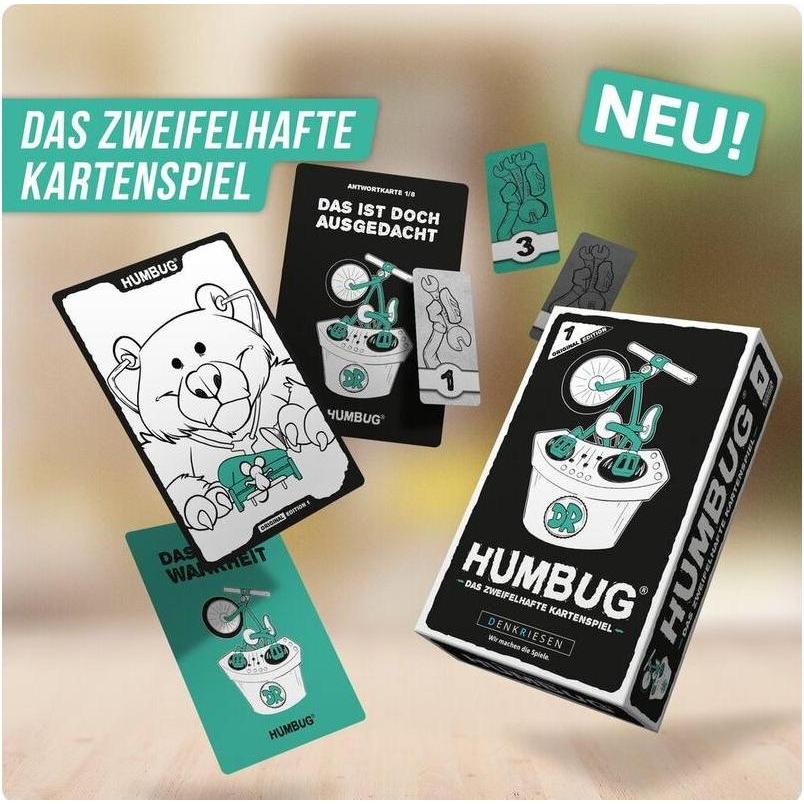 Thumbnail - Denkriesen HUMBUG - Das Zweifelhafte Kartenspiel 1 (Deutsch)
