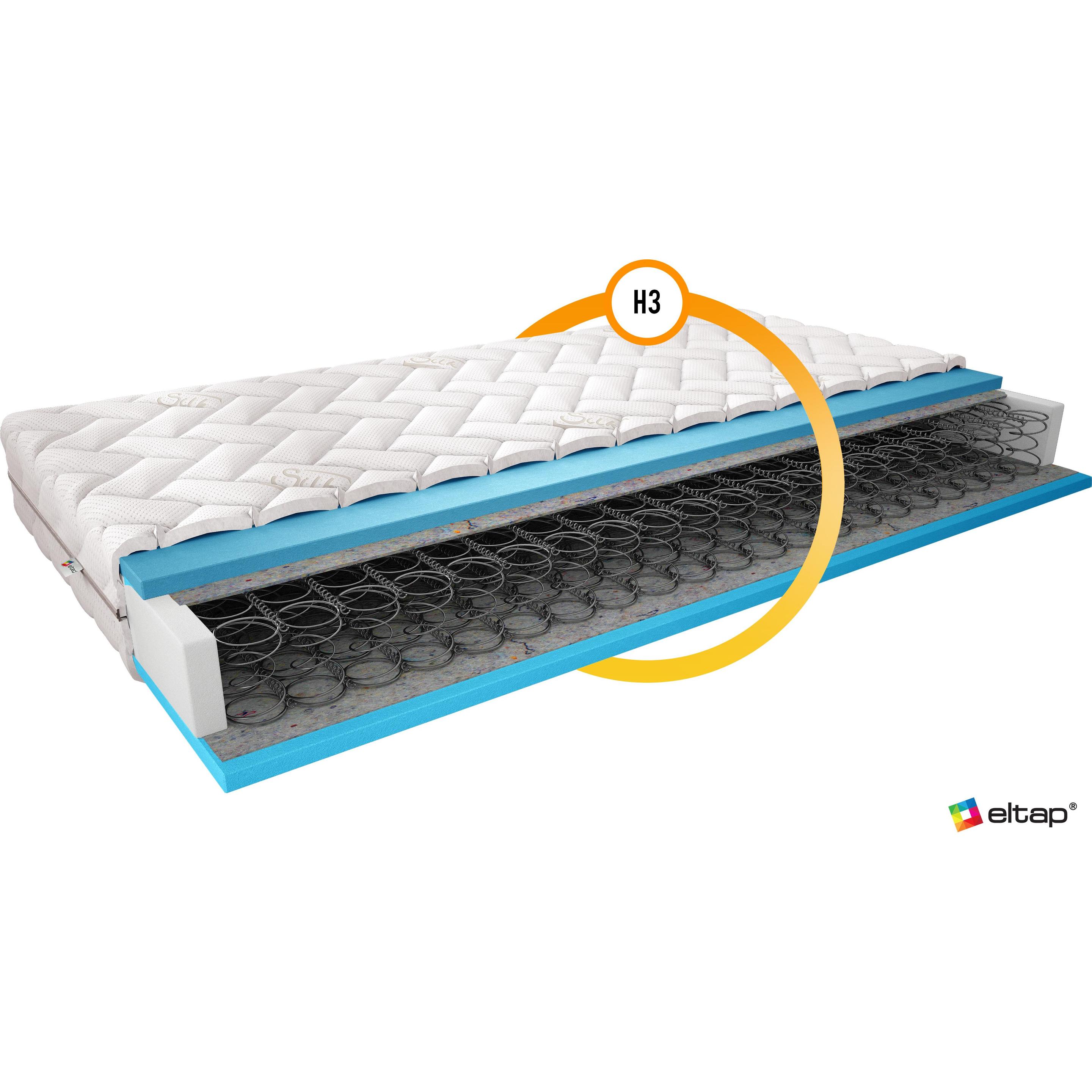 Thumbnail - ELTAP, Matratze, Orsola Silk (80 x 200 cm, Federkern)