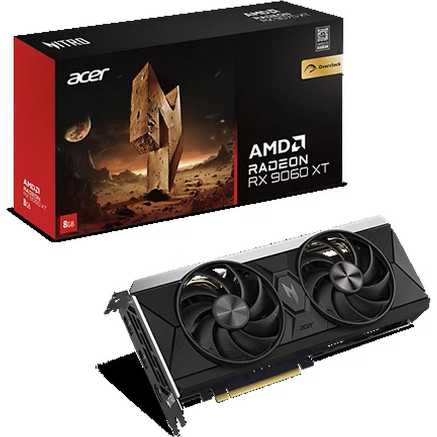 Acer Grafikkarte Nitro AMD Radeon RX 9060 XT 8 (8 GB), Grafikkarte