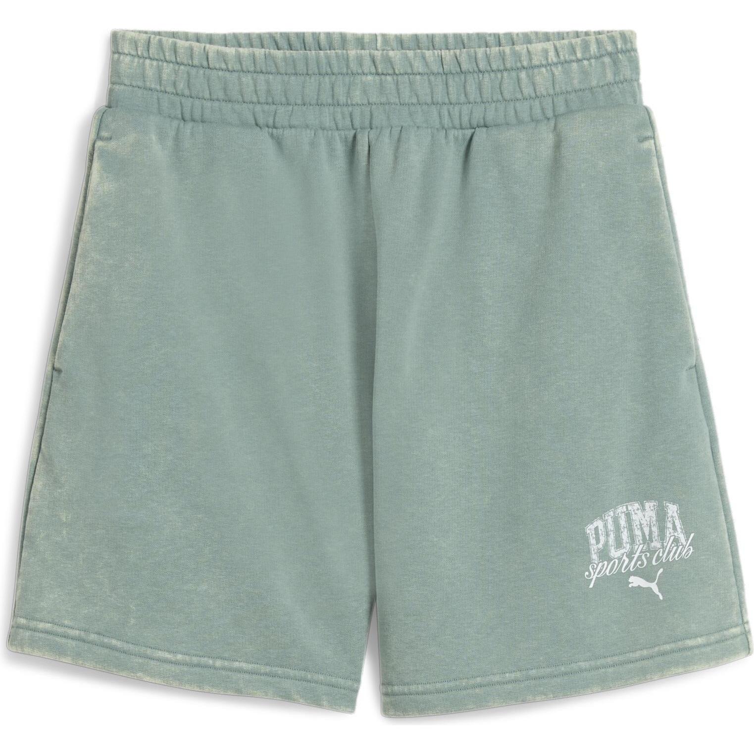 Puma, Damen, Sporthose, CLASS Washed Shorts 5" TR (M), Grün, M