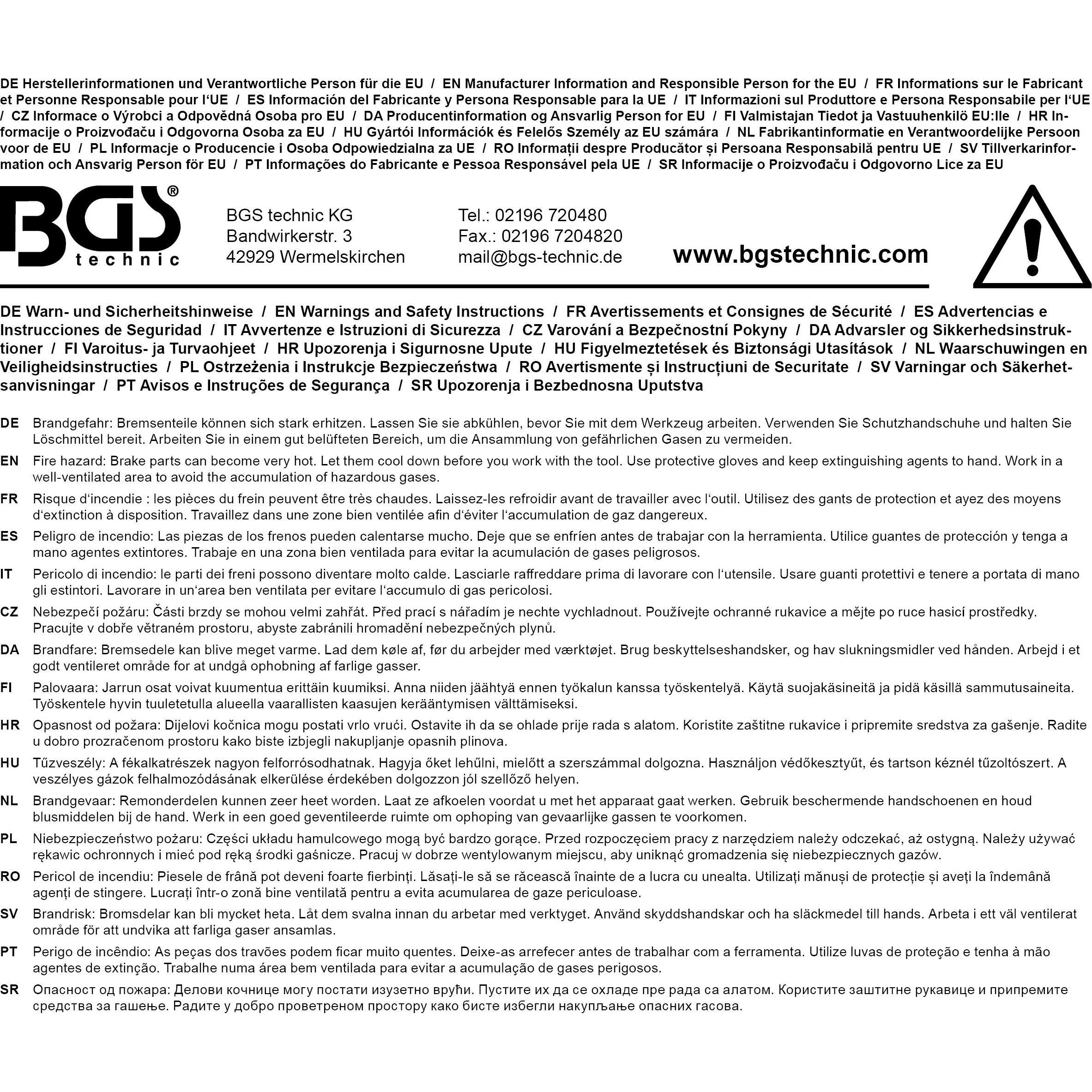 Thumbnail - BGS, Scheibenbremse, (Bremssattel)