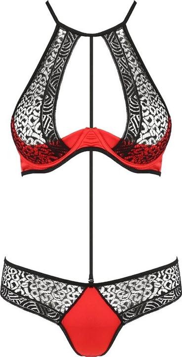 Produktbild Passion Woman Scarlet Bikini - Schwarz Und Rot L / XL (XL)