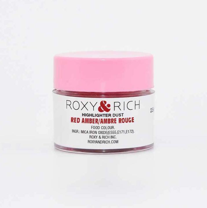Image du produit Roxy & Rich Peinture poudre métallique rouge