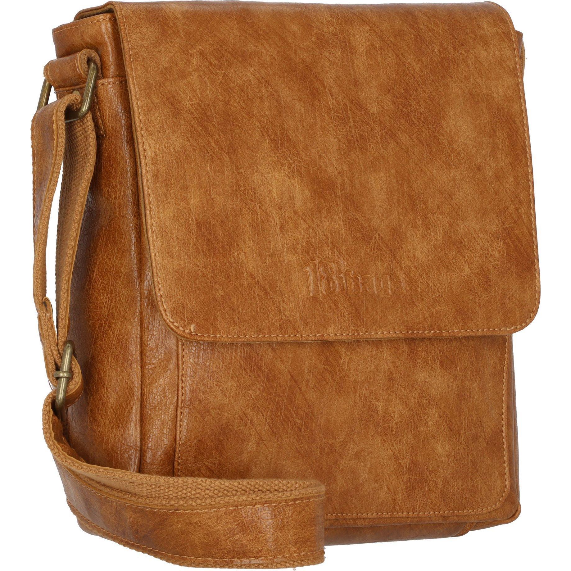 Thumbnail - Greenland Nature, Handtasche, 18bags Umhängetasche 25 cm, Braun