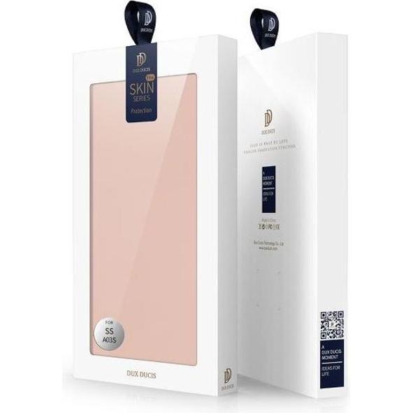 Thumbnail - Dux Ducis Skin Pro Series Bookcover (Samsung Galaxy A03s), Smartphone Hülle, Rosa