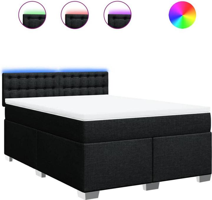 Actual product image vidaXL Boxspringbett (140 x 200 cm)