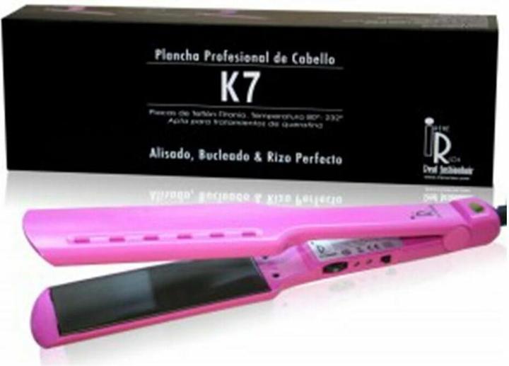 Immagine prodotto Irene Rios Piastra per capelli rosa