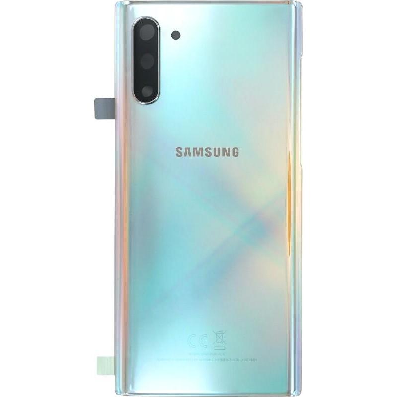 Samsung Galaxy Note 10 SM-N970F Coperchio posteriore argento (Samsung Galaxy Note 10), Pezzi di ricambio per dispositivi mobili, Argento
