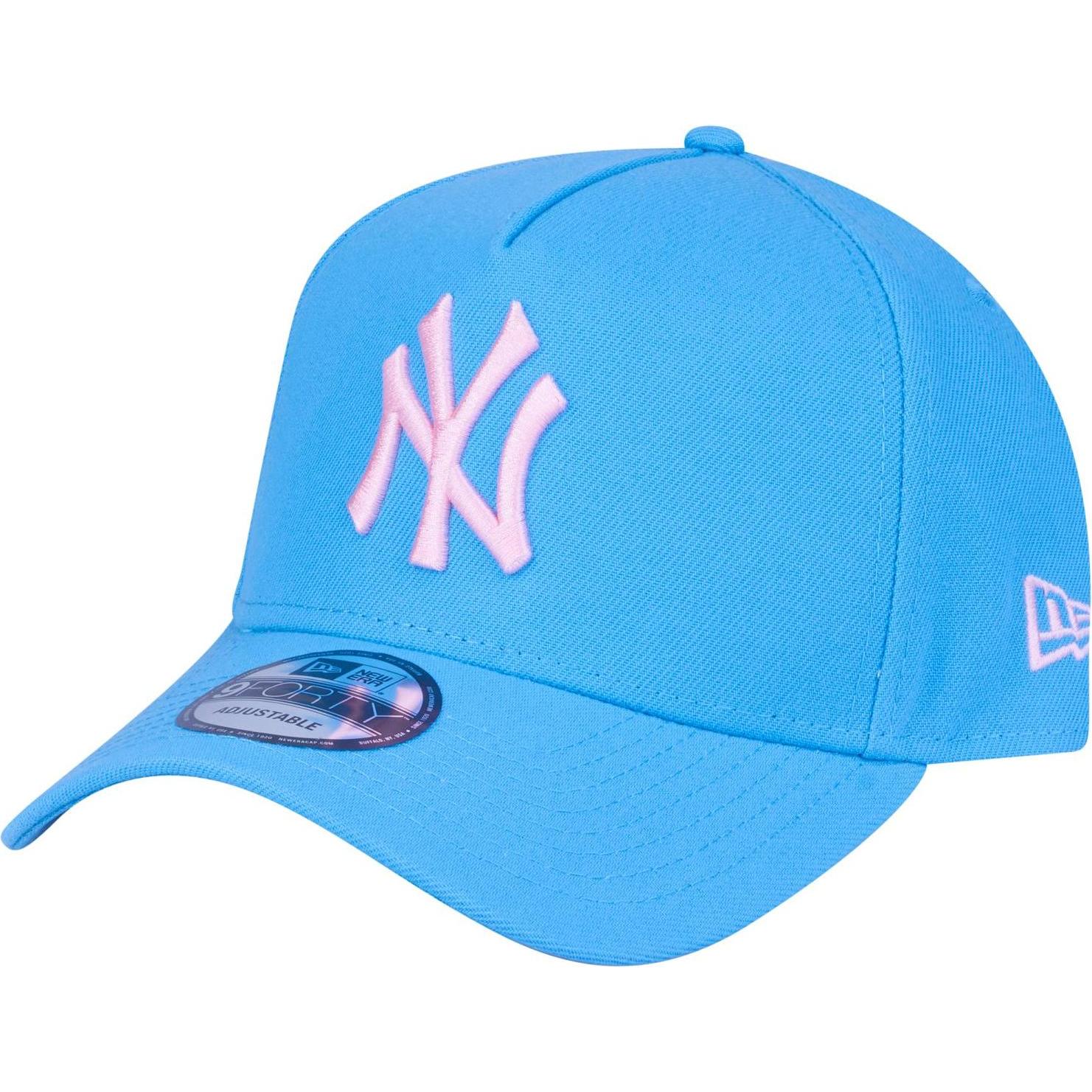 New Era, Herren, Cap, 9Forty Snapback Trucker Cap - New York Yankees sky, Blau