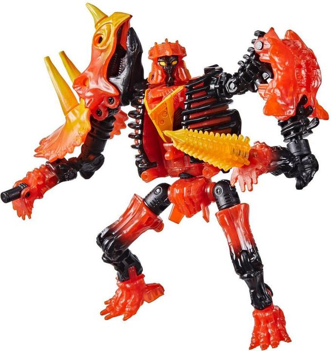 Actual product image Hasbro Transformers Generations War for Cybertron Trilogy Deluxe Class Action Figure Tricranius Beast Power