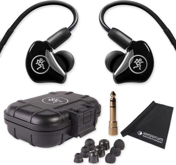Produktbild Mackie In-Ear Kopfhörer MP-220 mit Tuch (NC, Kabelgebunden)