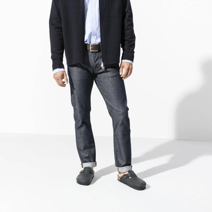 Produktbild Birkenstock Boston Geöltes Nubukleder schmal (47)