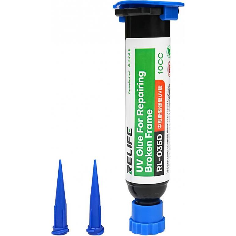 Relife UV Glue RL-035D, 10ml, Transparent, Accessori per cellulare, Trasparente