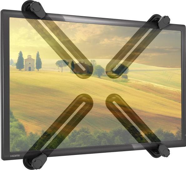 Actual product image Techly Non-VESA adapter kit for monitor mount 33.02-68.58cm 13-27inch (Wall, 27", 8 kg)