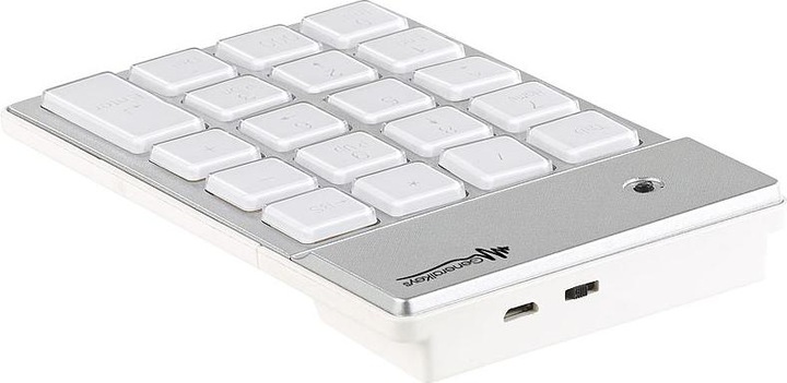 Produktbild GeneralKeys Nummernblock mit Bluetooth (Nummernblock, Kabellos)