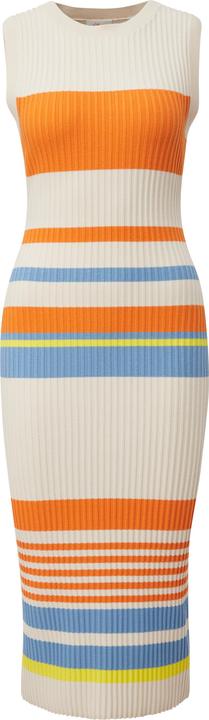Image du produit s.Oliver Kleid Gestreiftes Maxikleid mit geschlitztem Saum (48)