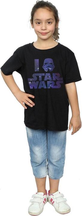 Produktbild Star Wars I Love TShirt Mädchen (140, 146)