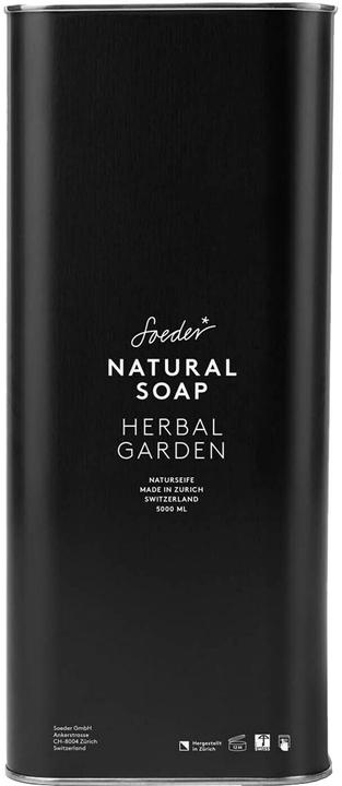 Soeder* Natural Soap Herbal Garden (refill, 5000 ml)