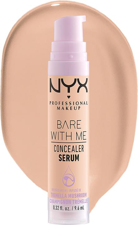 Actual product image NYX Professional Make-Up Bare With Me Concealer Serum (3 Vanilla)