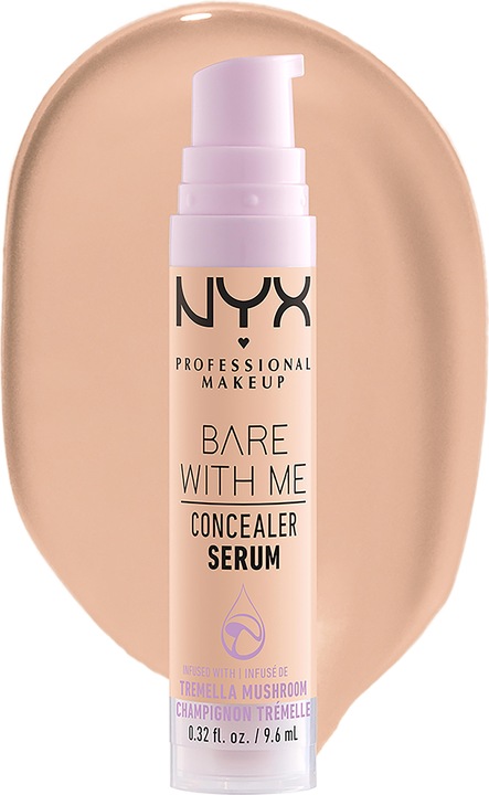 Actual product image NYX Professional Make-Up Bare With Me Concealer Serum (3 Vanilla)