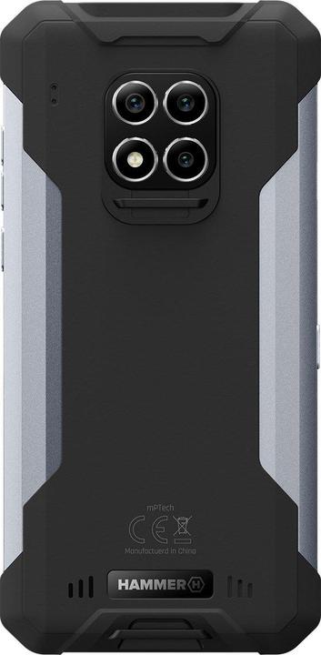 Image du produit Hammer Construction (128 Go, Noir, 6", Double SIM hybride + eSIM, 4G)