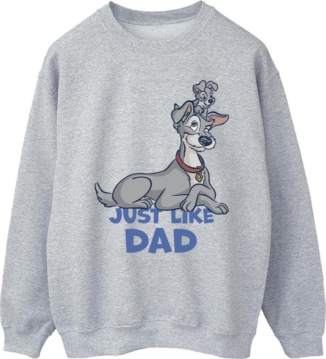 Produktbild Disney Lady And The Tramp Just Like Dad Sweatshirt (L)