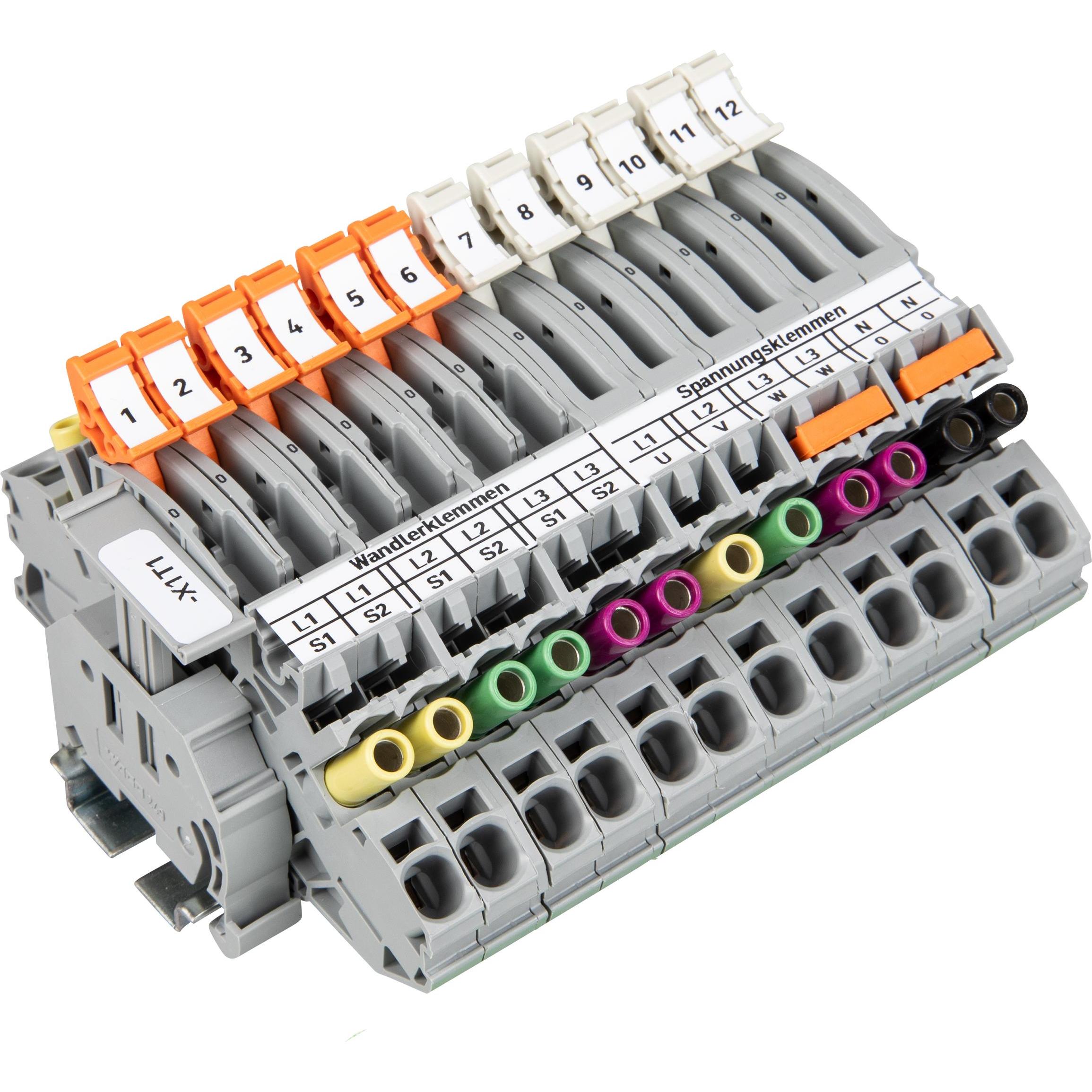 Wago Stromwandlerklemmenblock, Accessori di elettronica + Alloggiamento, Grigio