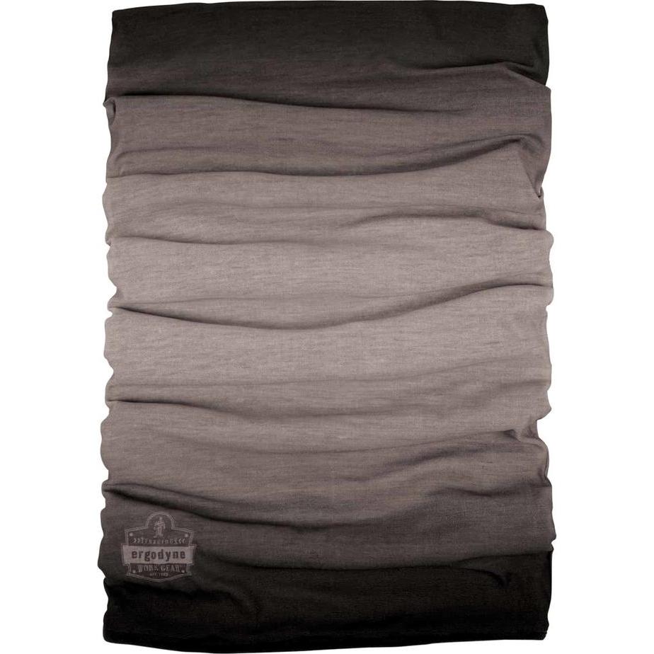 Thumbnail - Ergodyne, Mütze, Multifunktionsschal N-Ferno 6491, Farbverlauf grau, Grau, (One Size)