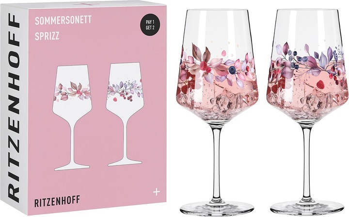 Produktbild Ritzenhoff Aperitifgläser Sommersonett (5.44 dl, 2 x, Aperitifgläser)