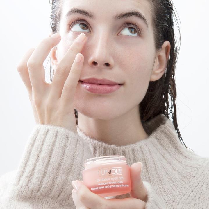 Actual product image Clinique All About Eyes Rich (Eye Care Cream, 30 ml, Day + Night)
