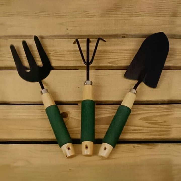 Actual product image Kinzo Garden tool soft grip 3pcs MT