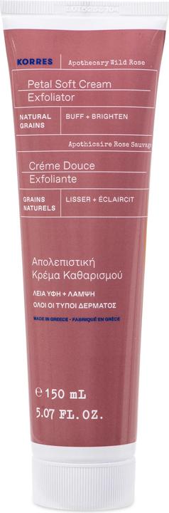 Immagine prodotto Korres Crema morbida ai petali di rosa selvatica Apothecary (Scrub detergente, 150 ml)