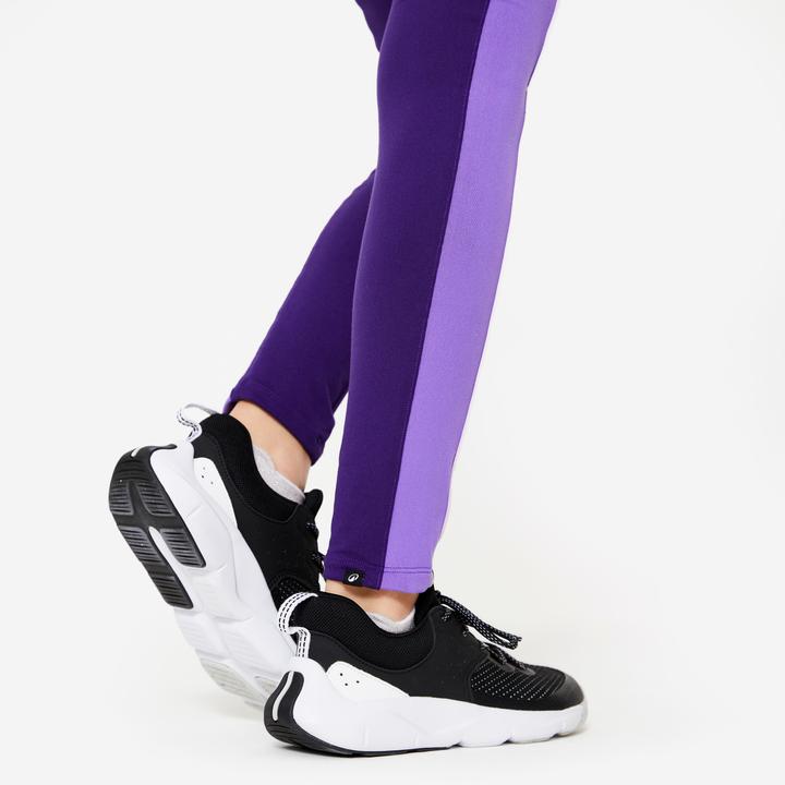 Immagine prodotto Domyos Leggings a vita alta con tasche - viola (152)