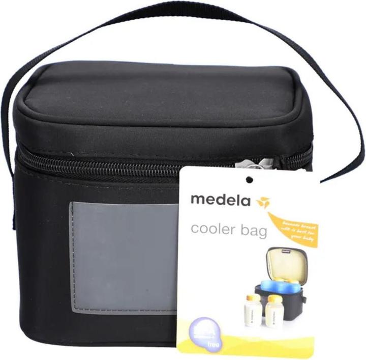 Produktbild Medela Kühltasche mit 4 Milchflaschen und 1 Kühlelement
