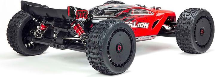 Arrma Talion 6S BLX 4WD - Truggy ARTR - Rouge/ Noir (Presque prêt à être conduite)