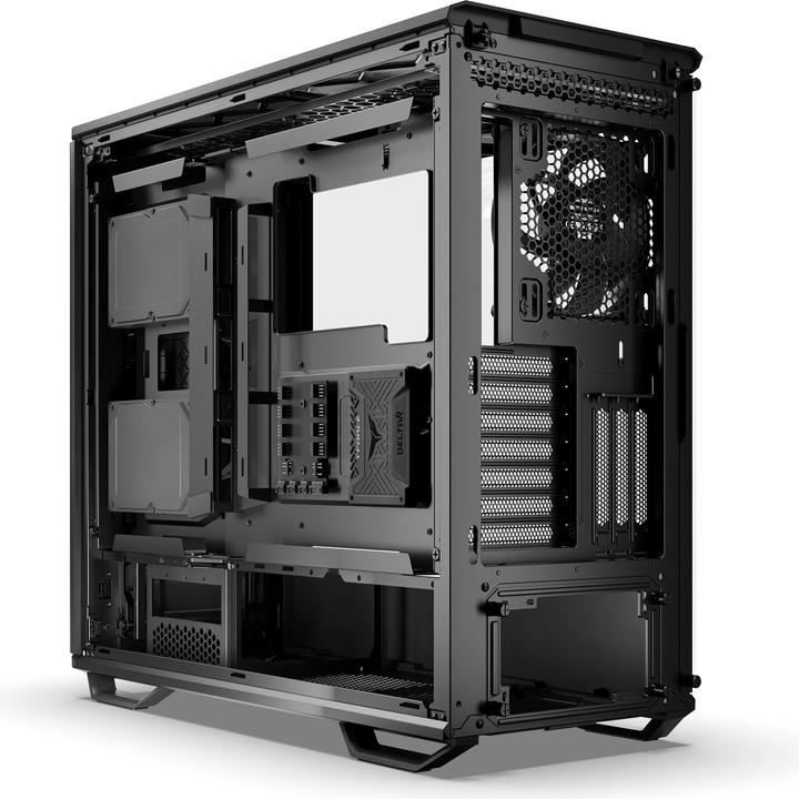 Actual product image be quiet! Go Dark Base 701 Black (ATX, E-ATX, mATX, Mini-ITX)