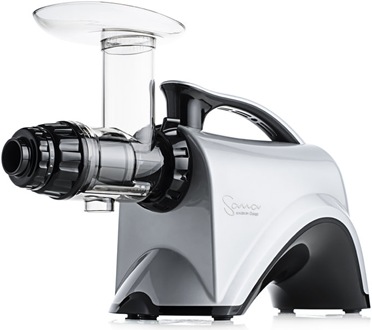 Actual product image Sana Juice extractor EUJ-606CH Type Single Auger Slow Juicer, Chrome, 200 W, 63-75 RPM