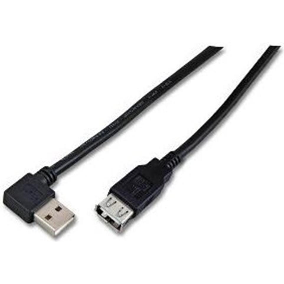 Tecline USB 2.0 Kabel St. A linksgewinkelt (1.50 m, USB 2.0), USB Kabel