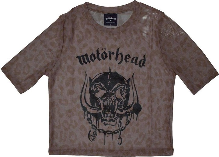 Actual product image Motorhead Womens/Ladies War Pig Mesh Crop Top (L)
