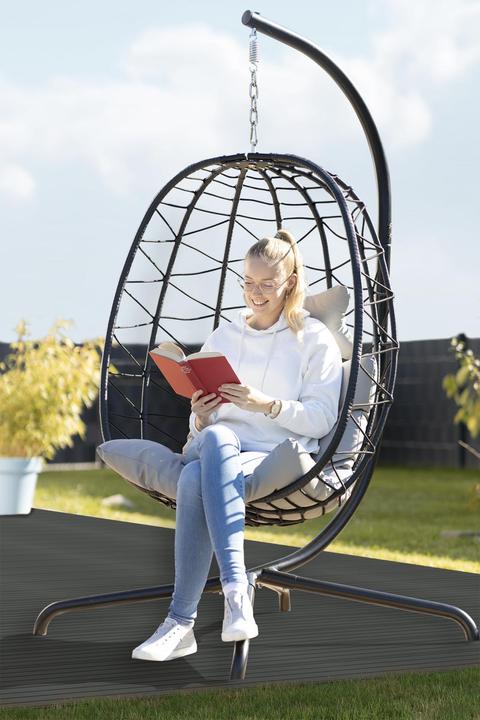 Actual product image Endorphin ® Hängesessel Solo mit Gestell und Polster (150 kg)