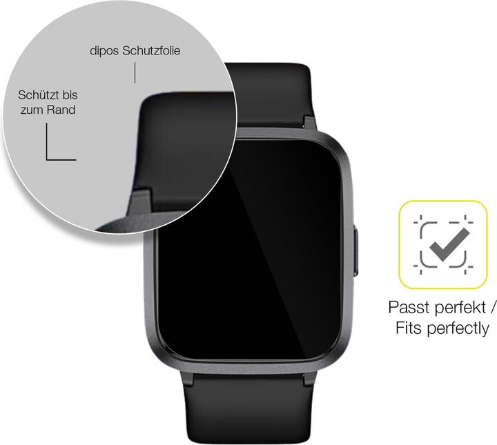 Immagine prodotto Dipos 3D Full-Cover Pellicola Protettiva (Smartwatch)