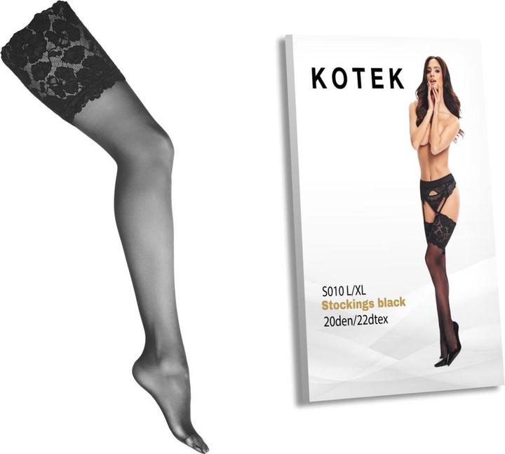 Kotek S010 stockings 20den (XL)
