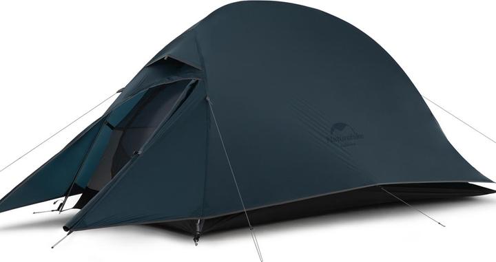 Naturehike Ultralight one-man cloud up-1 tent new version 20D navy+ mats (1 Person)