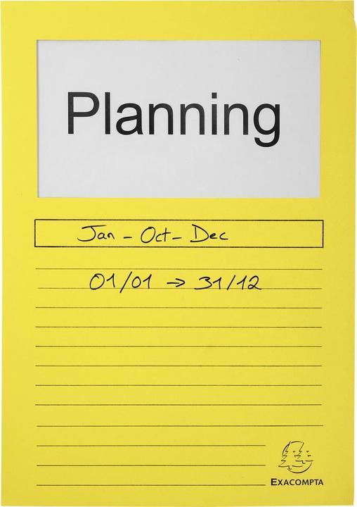 Actual product image Exacompta Collection folders - File covers (A4, 40 x)