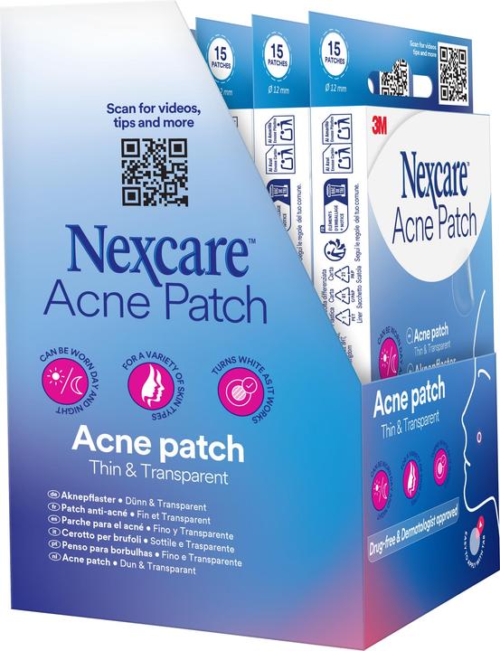 Actual product image - Nexcare acne plasters (15 x)