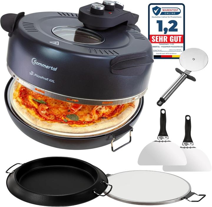 Produktbild Sommertal PizzaProfi Pizzaofen (Pizzaofen Elektro)