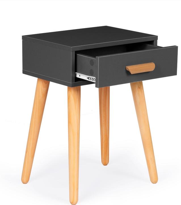 Produktbild Modernhome Moderner Nachttisch oder Couchtisch Grau