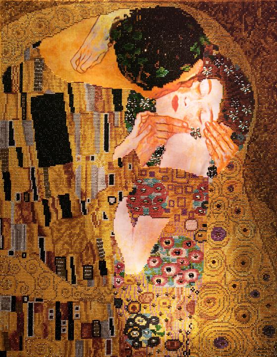 Produktbild Diamond Dotz Diamond Painting The Kiss (Klimpt)